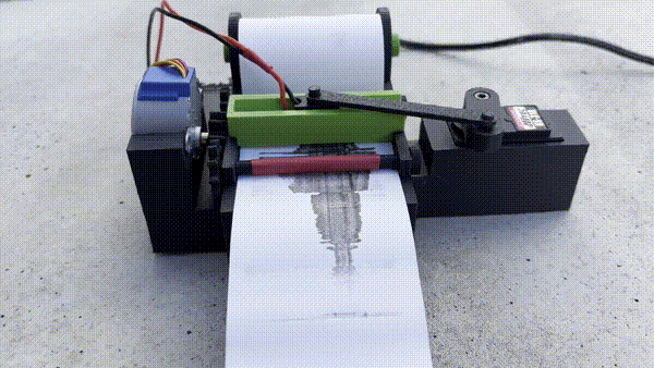 a gif showing the light heat time apparatus in motion